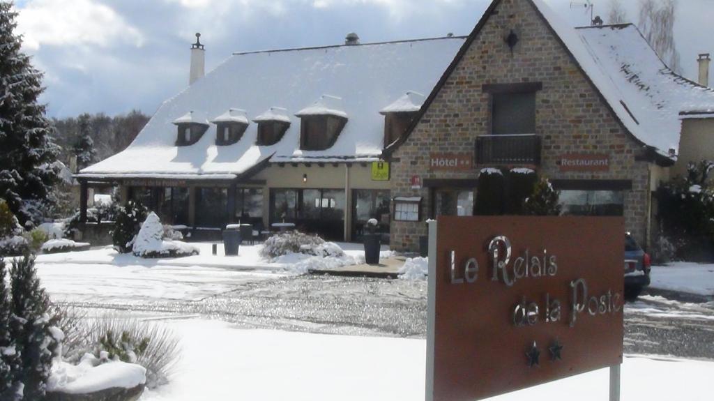 Hotel Logis Le Relais De La Poste Neuveglise Luaran gambar